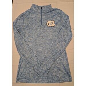 UNC Tar Heels Quarter Zip Pullover Womens Medium